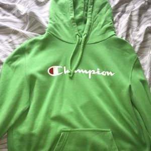 Champion Hoodie Lime Green